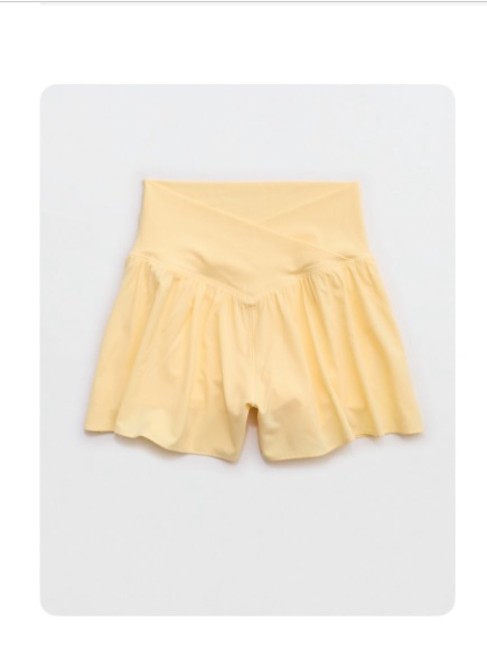 Aerie crossover flowy shorts **matching set on my page**